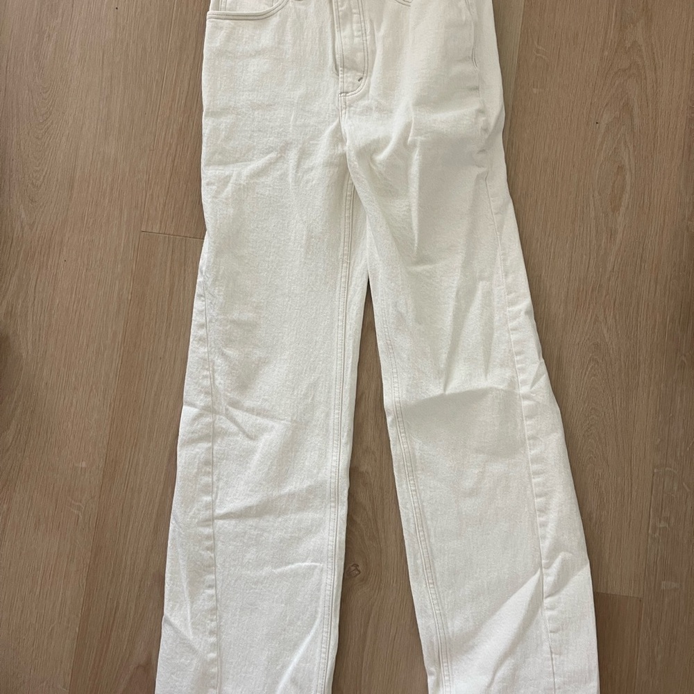 Abercrombie & Fitch White Women's Jeans
